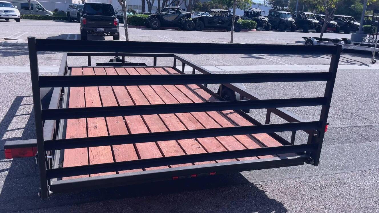 A photo of this 2026 Zieman F714 FLATBED TRAILER