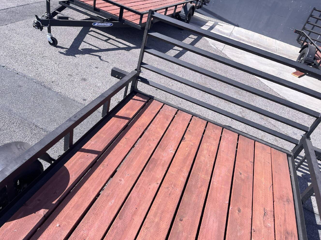 A photo of this 2026 Zieman F714 FLATBED TRAILER