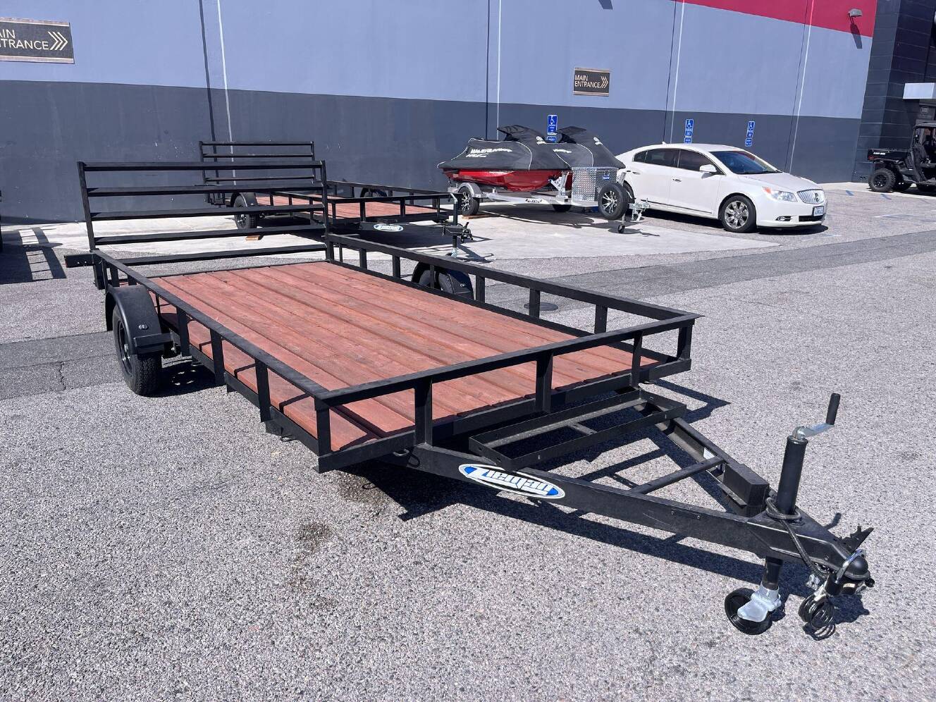 A photo of this 2026 Zieman F714 FLATBED TRAILER