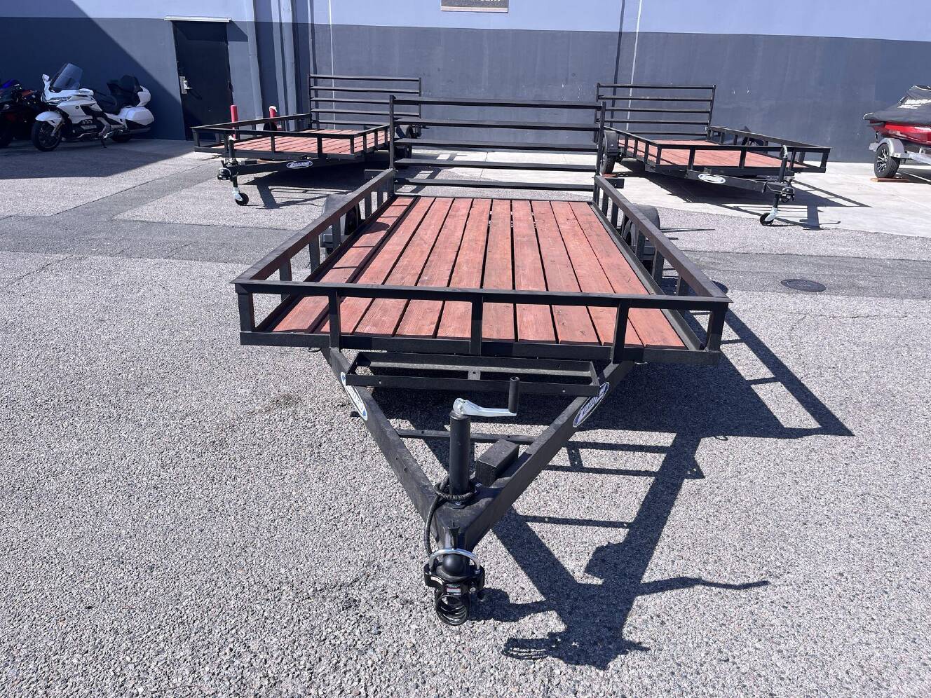 A photo of this 2026 Zieman F714 FLATBED TRAILER