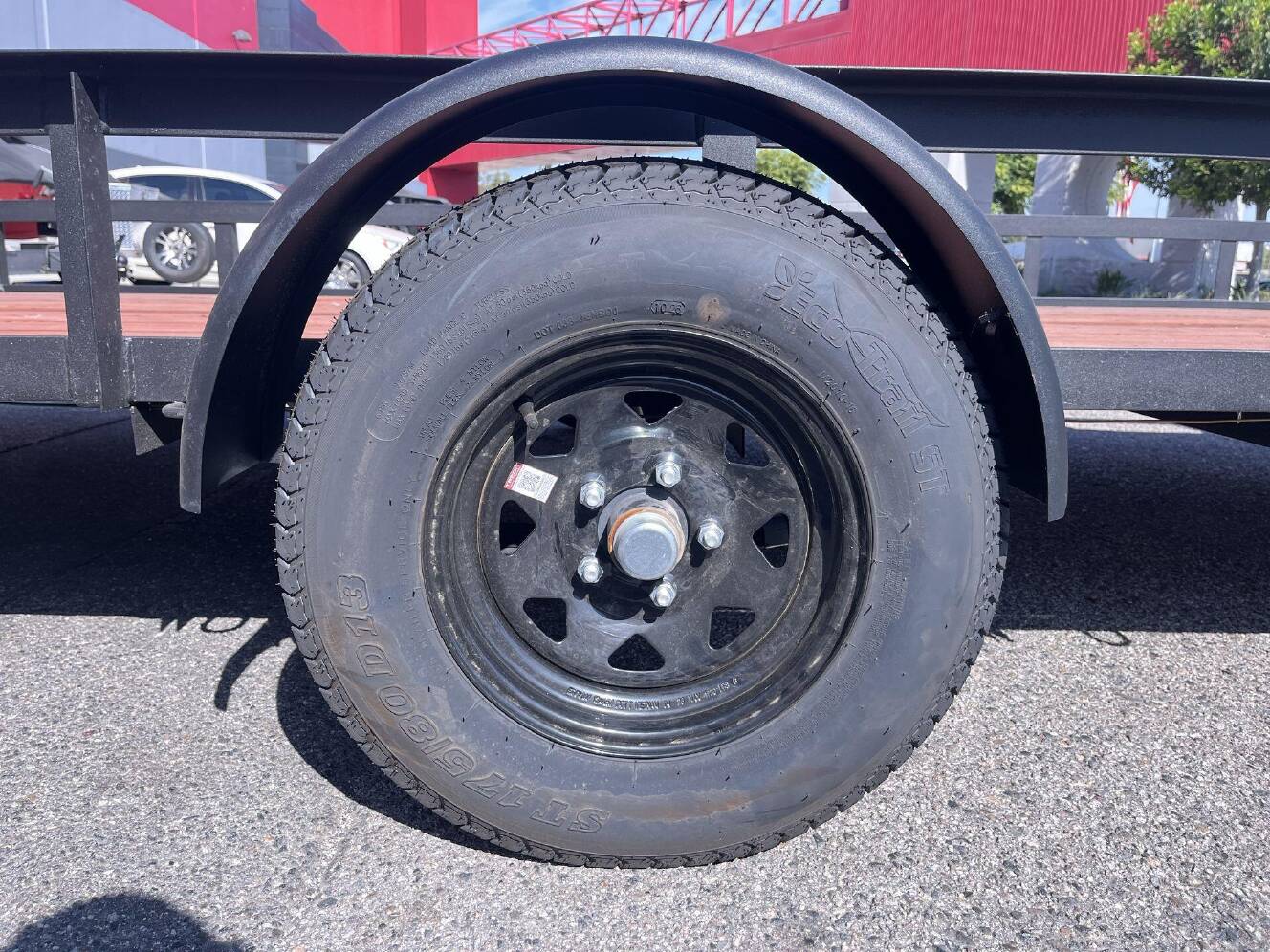 A photo of this 2026 Zieman F714 FLATBED TRAILER