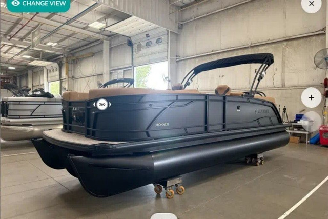 2027 Godfrey Monaco 23' Split Bench Tritoon - 235 SBC 275 SBQ in douglasville GA