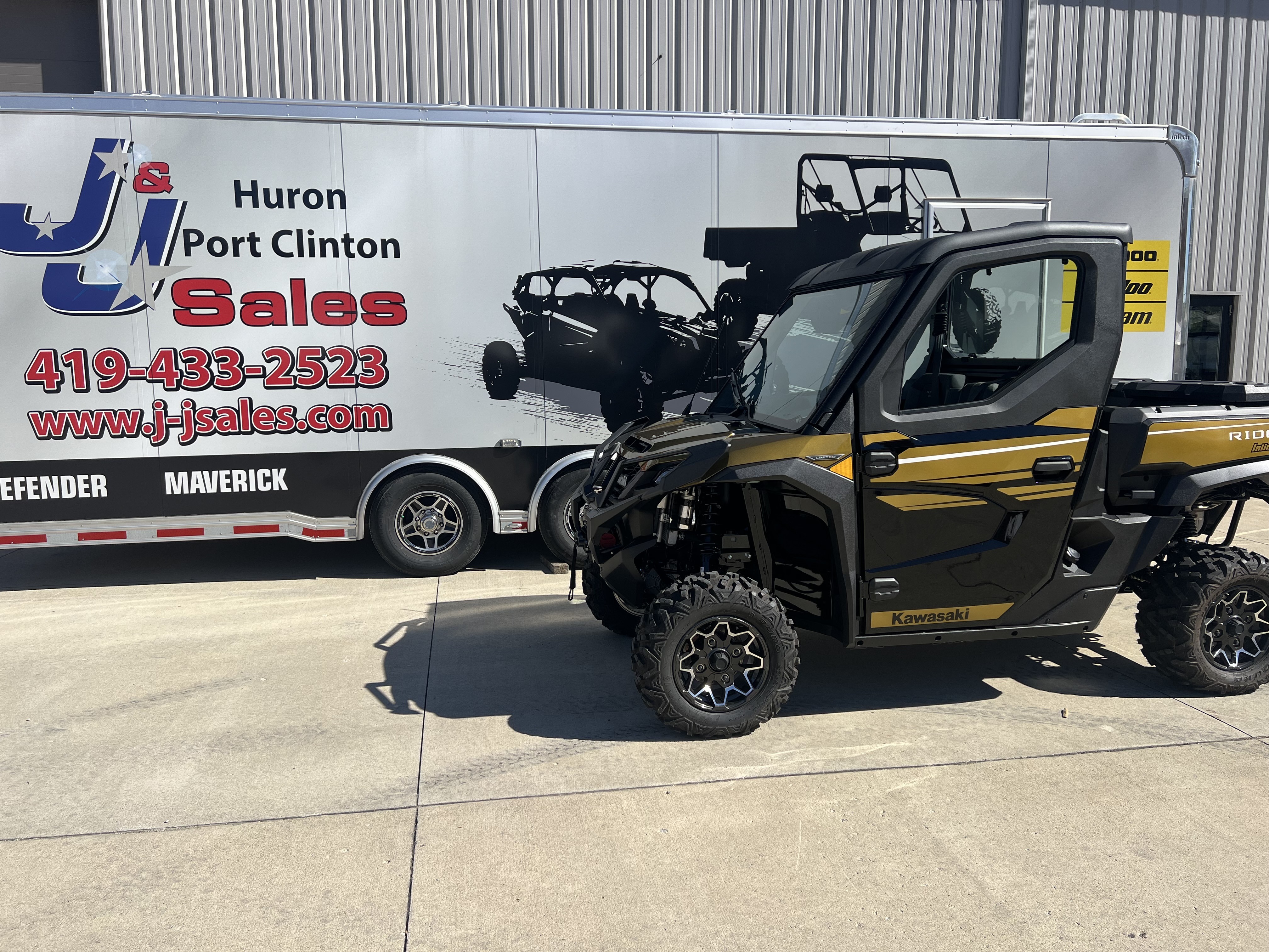 2025 Kawasaki RIDGE® Limited HVAC in huron OH