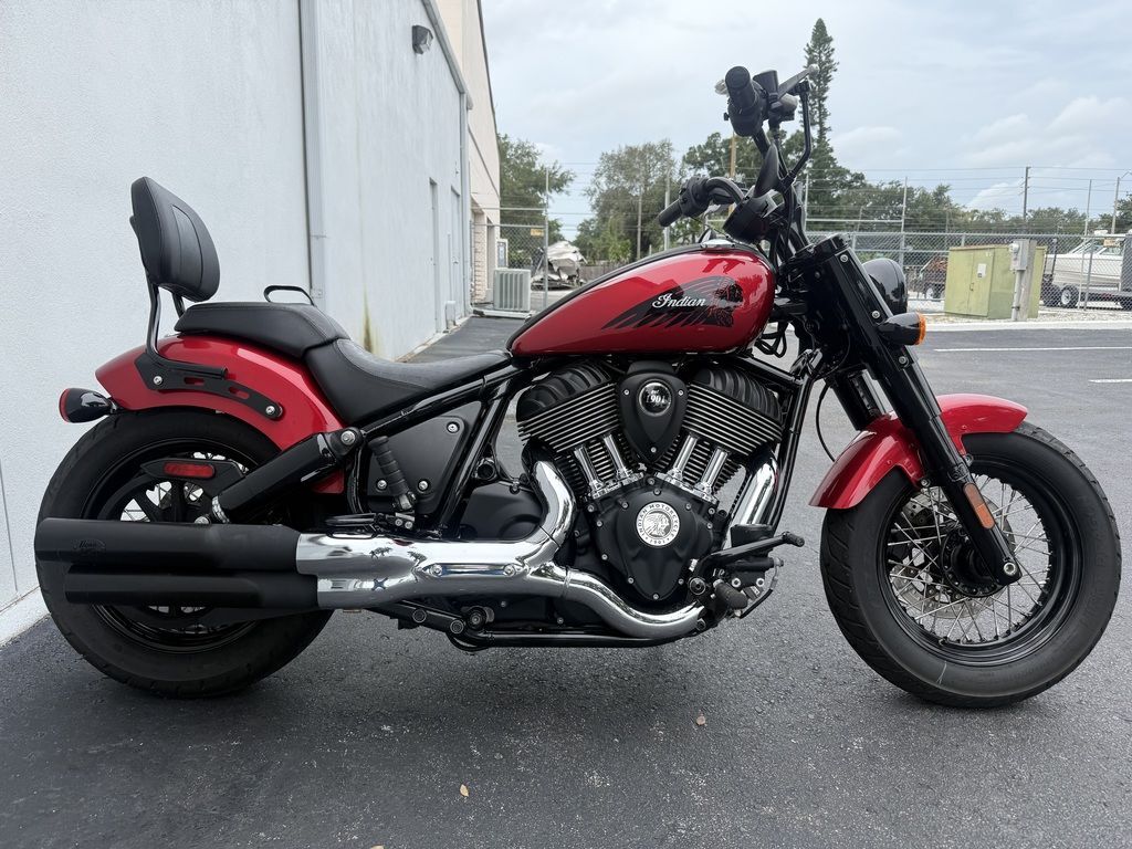 2022 Indian Motorcycle Chief Bobber Ruby Metallic BASE in Saint Petersburg, FL