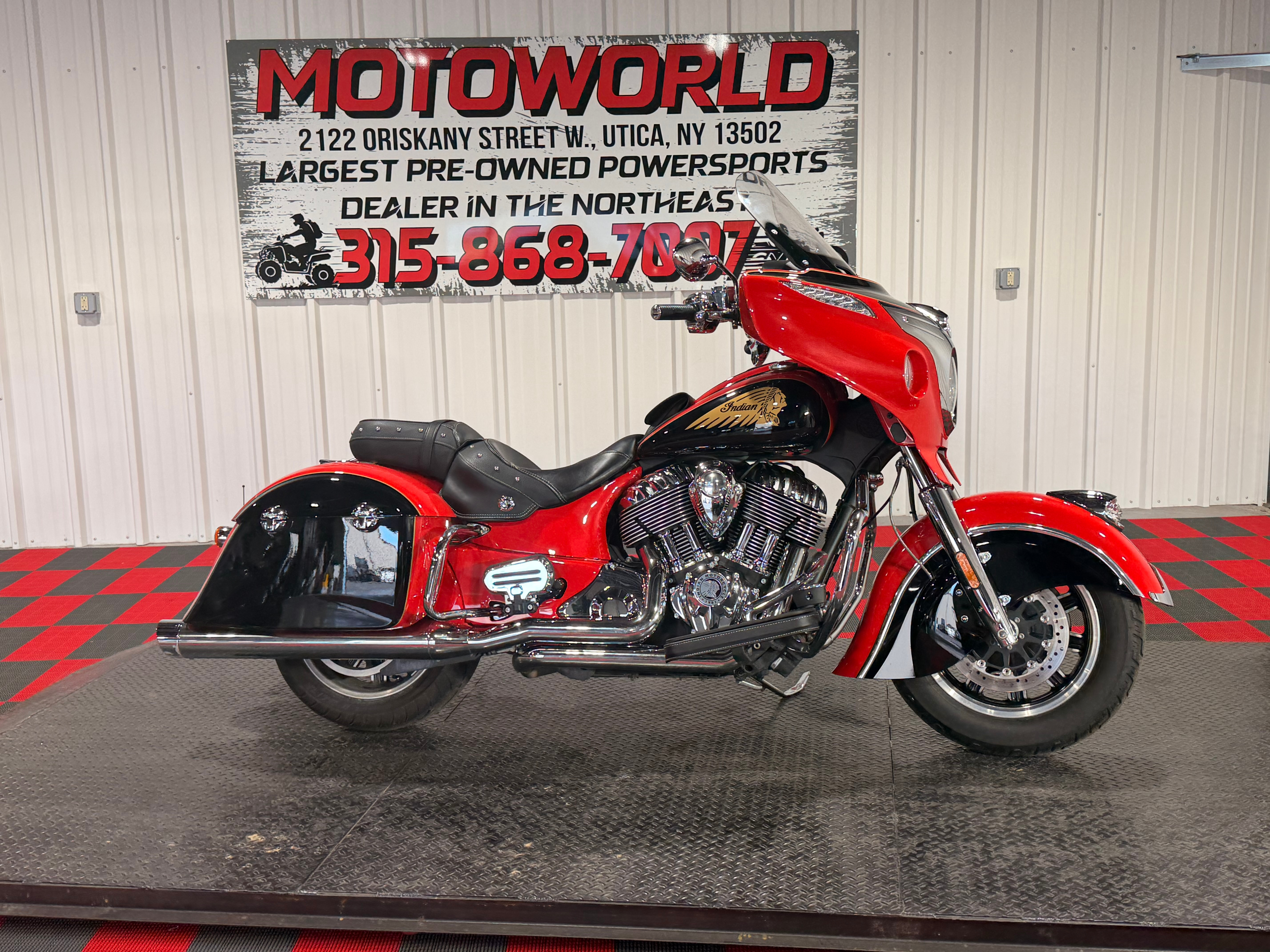 2017 Indian Motorcycle Chieftain® Limited LIMITED in Utica, NY