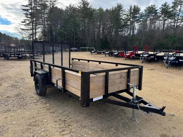 2026 SURE-TRAC 6X12 3-Board High Side 3K Utility Trailer W/D-Ring in Turner, ME