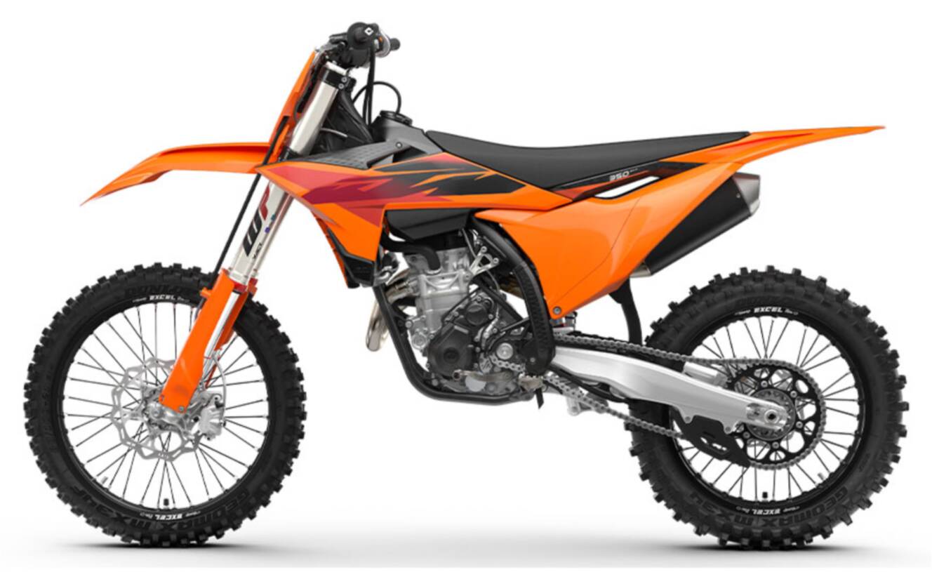 A photo of this 2027 KTM 350 SX-F