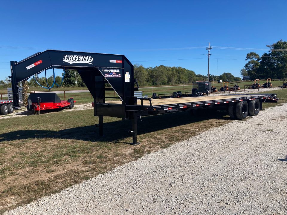 2027 Legend Trailers 102x30 TANDEM 22.5K GN W/ TORQUE TUBE & MAX RAMPS in Billings, MO