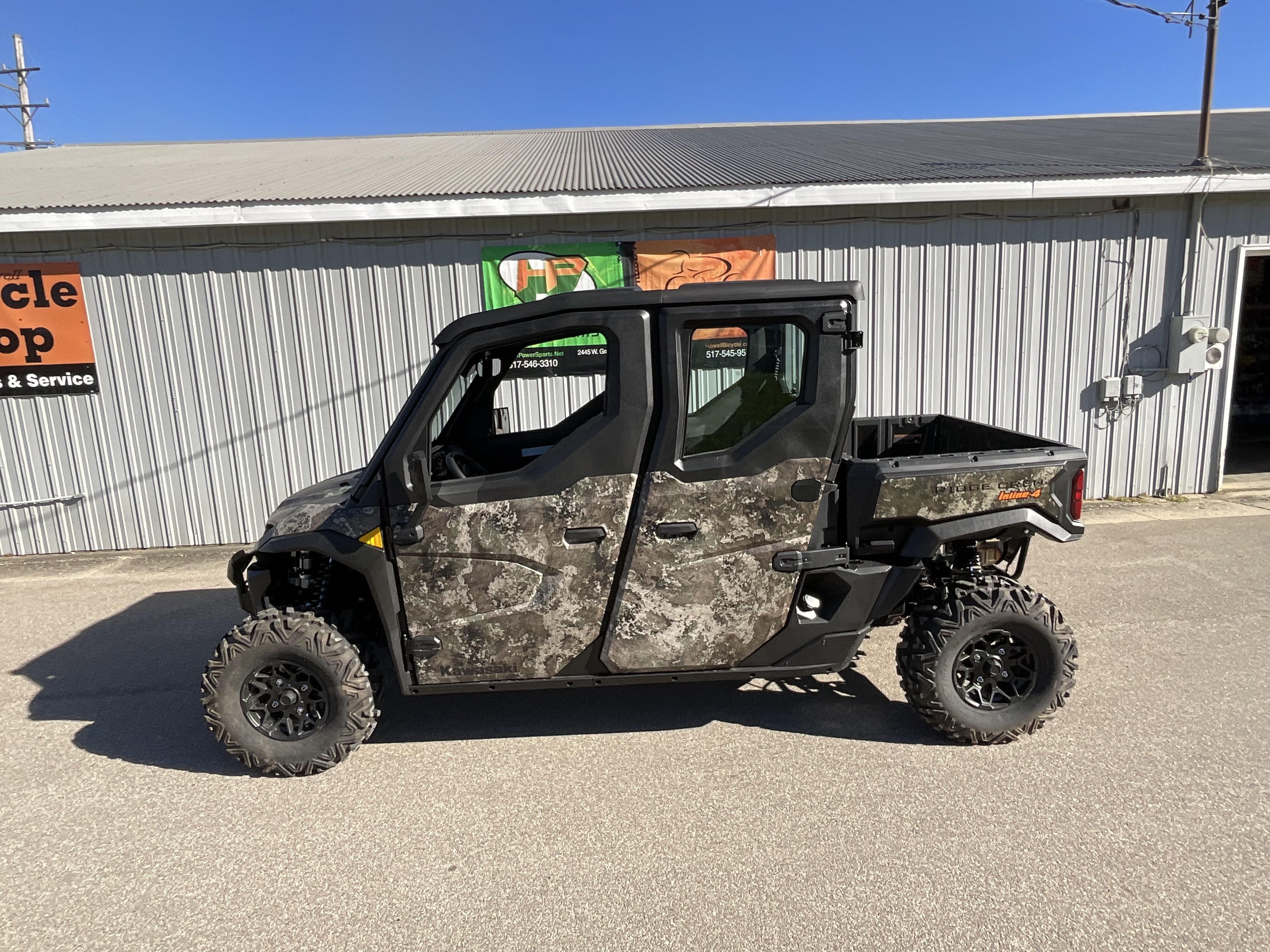 2027 Kawasaki RIDGE® CREW HVAC Camo UTV/Utility ATV