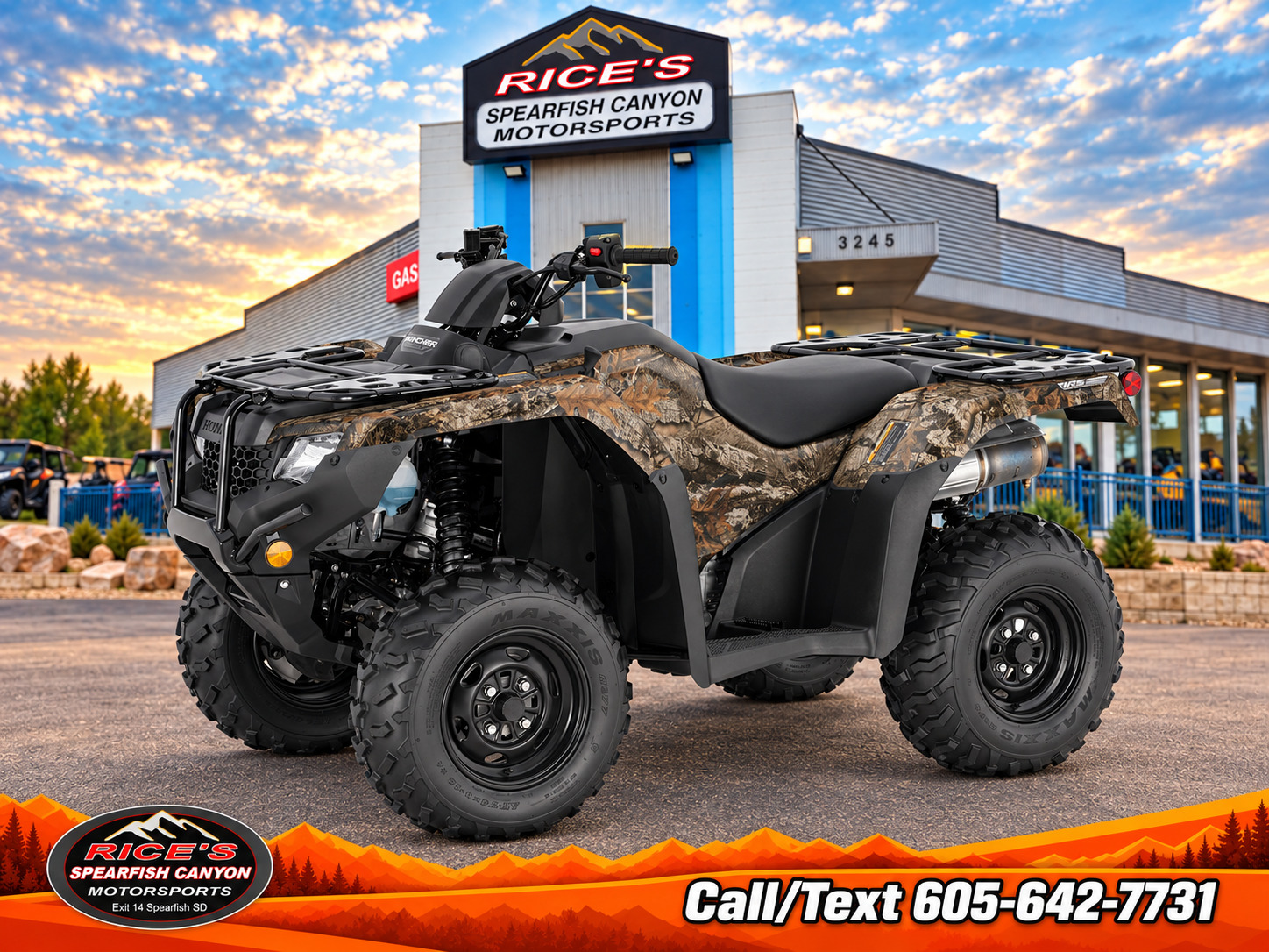 2027 Honda FourTrax Rancher 4x4 Automatic DCT IRS EPS 4X4 AT DCT IRS EPS in rapid city SD