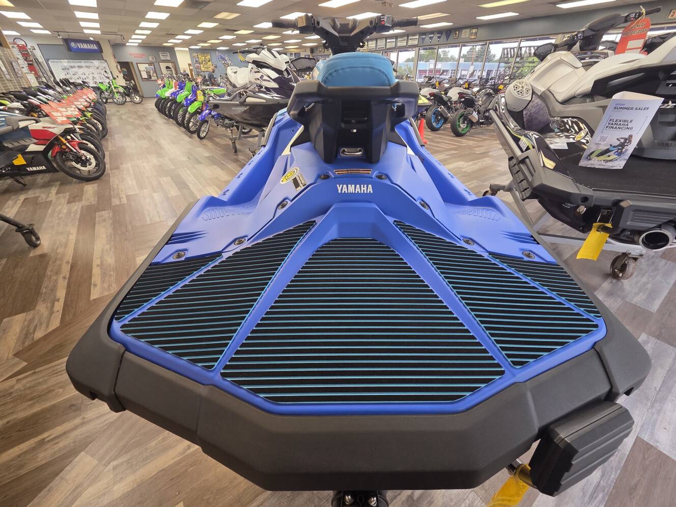 A photo of this 2026 Yamaha JetBlaster DLX 3-Up