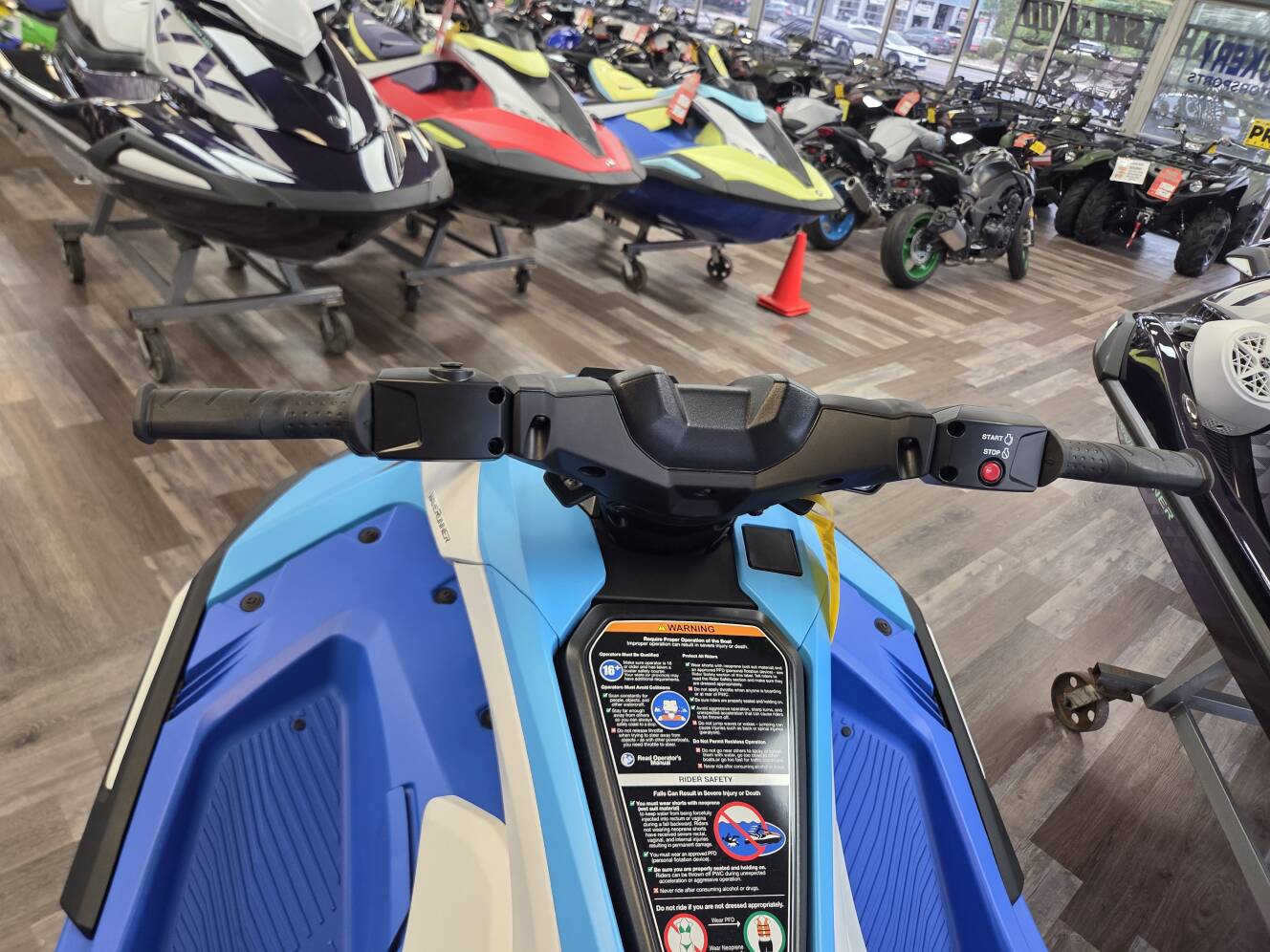 A photo of this 2026 Yamaha JetBlaster DLX 3-Up