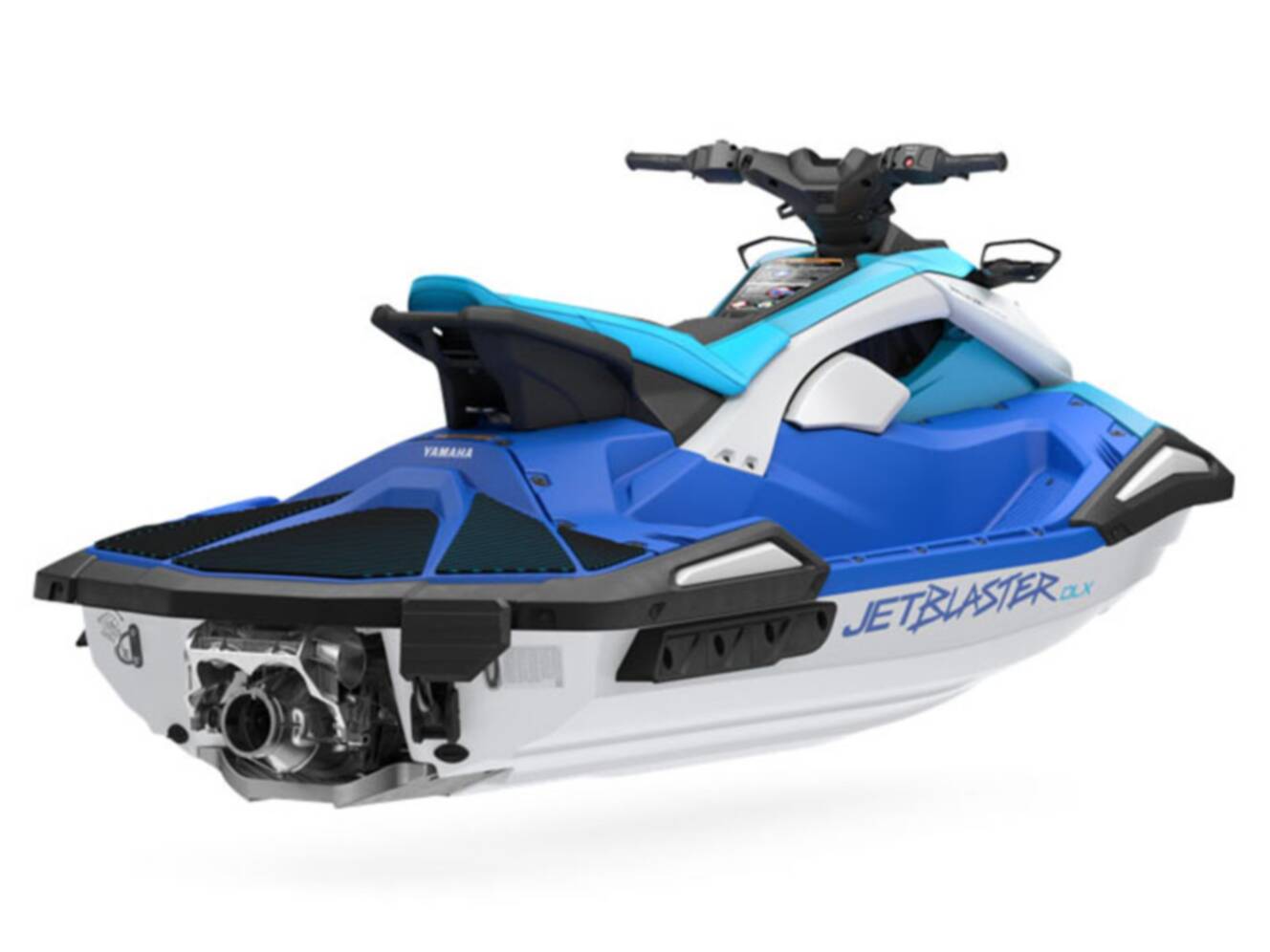 A photo of this 2026 Yamaha JetBlaster DLX 3-Up