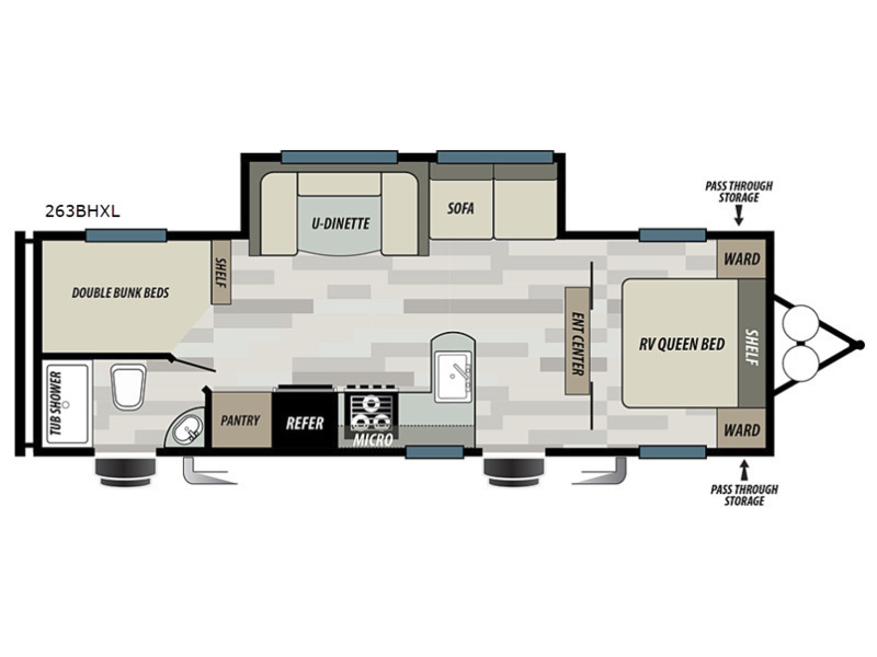 2018 Forest River SALEM CRUISE LITE 263BHXL in dunn NC