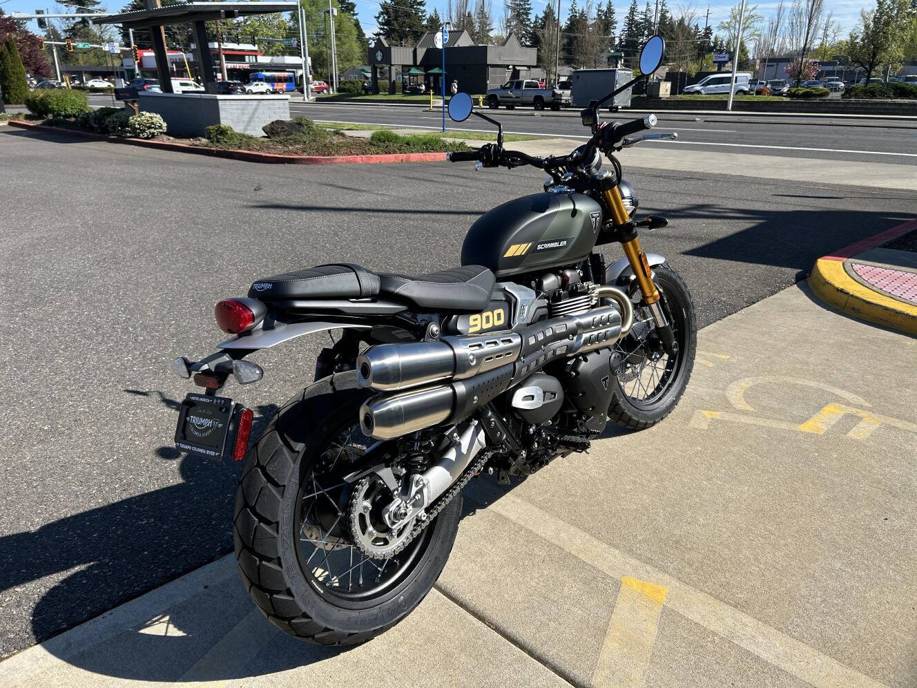 A photo of this 2026 Triumph SCRAMBLER 900