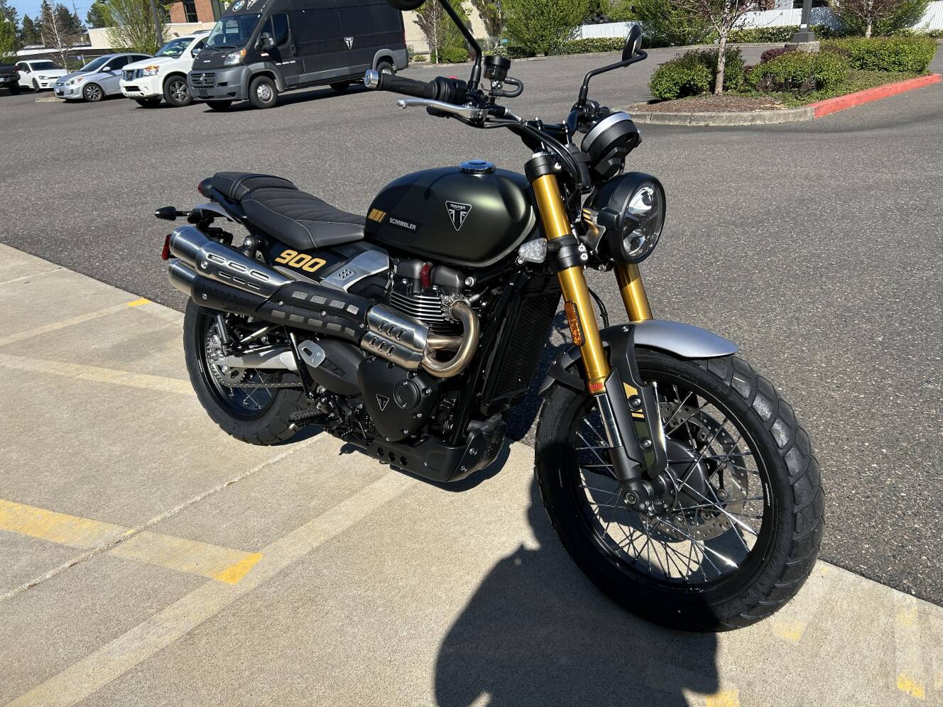 A photo of this 2026 Triumph SCRAMBLER 900