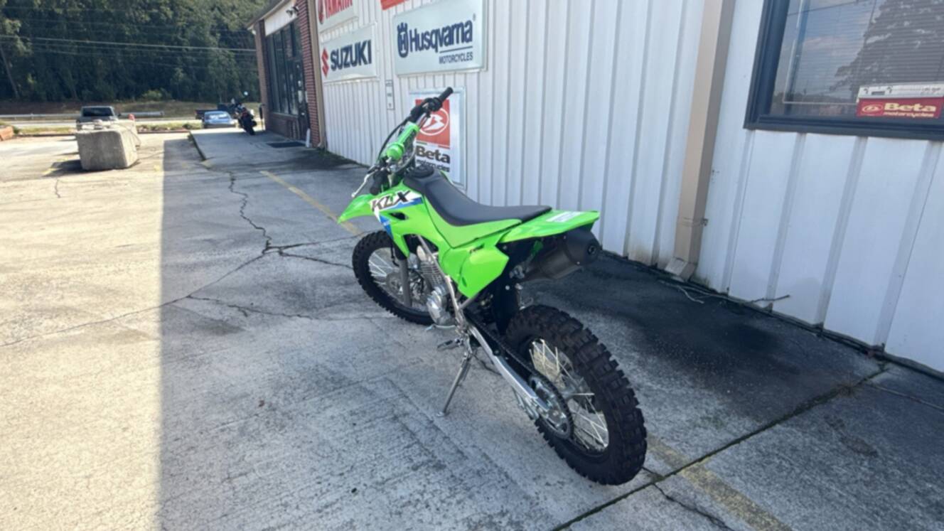 A photo of this 2026 Kawasaki KLX 230R