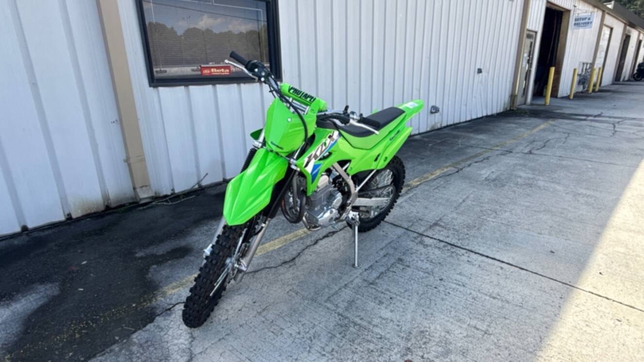 A photo of this 2026 Kawasaki KLX 230R
