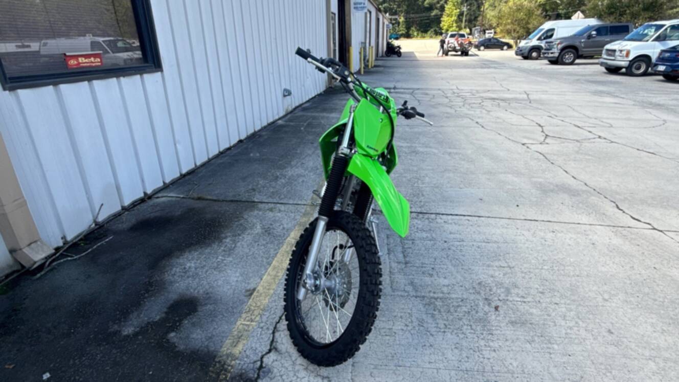 A photo of this 2026 Kawasaki KLX 230R