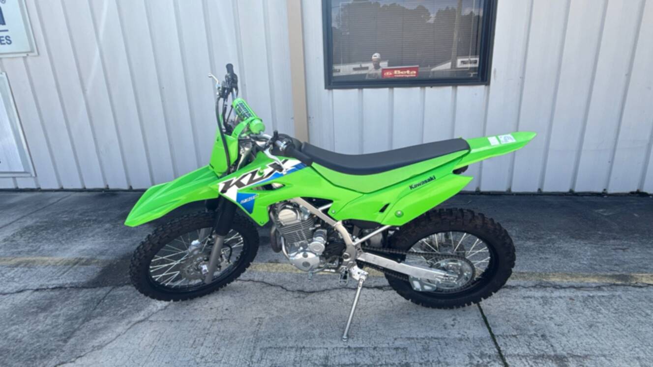 A photo of this 2026 Kawasaki KLX 230R