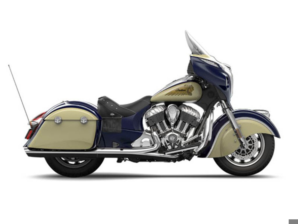 2015 Indian Chieftain Springfield BlueIvory Cream BASE in Daytona Beach, FL