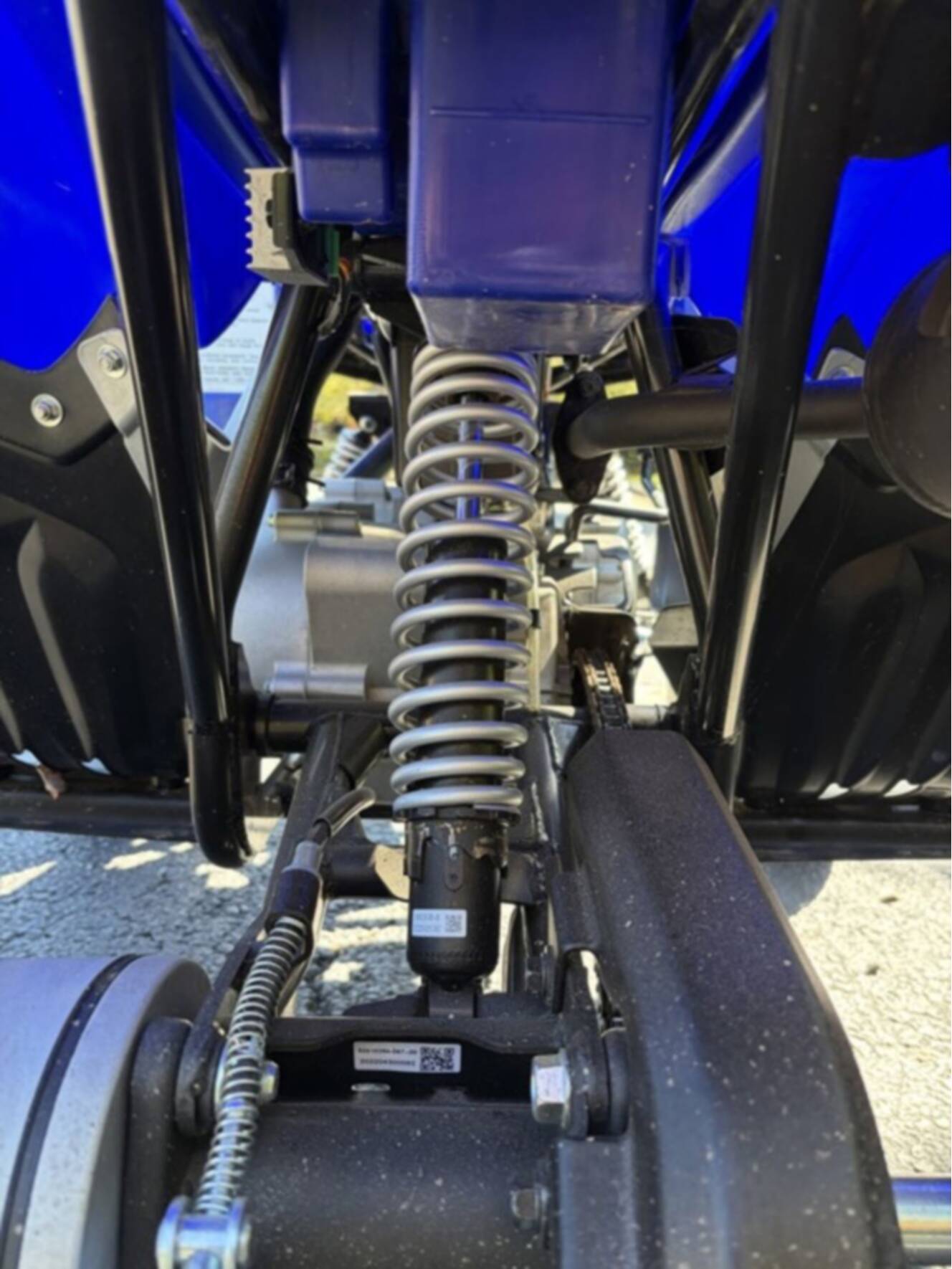A photo of this 2023 Yamaha Raptor 90