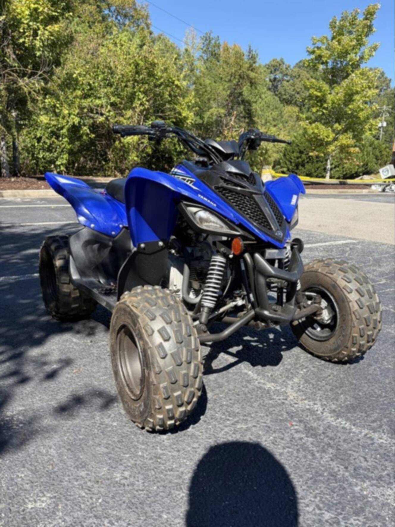 A photo of this 2023 Yamaha Raptor 90