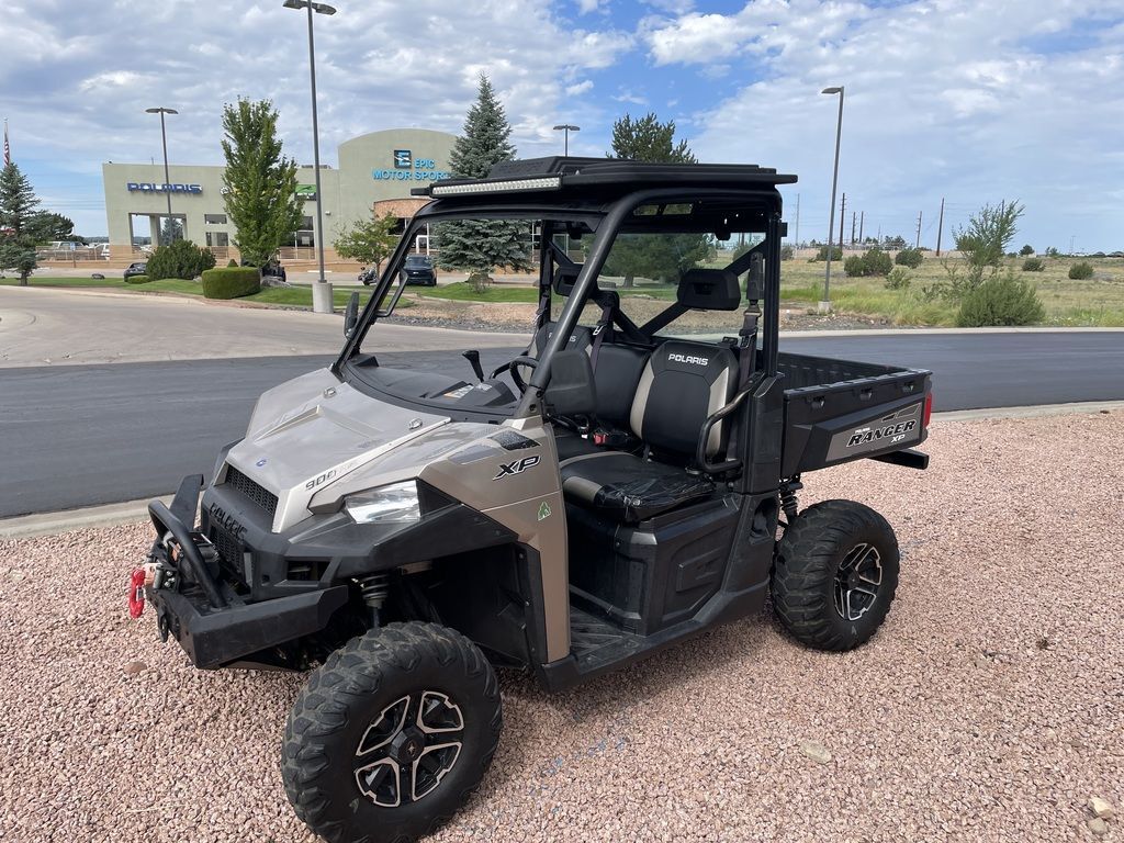 2015 Polaris® Ranger XP® 900 EPS Sandstone Metallic UTV/Utility ATV