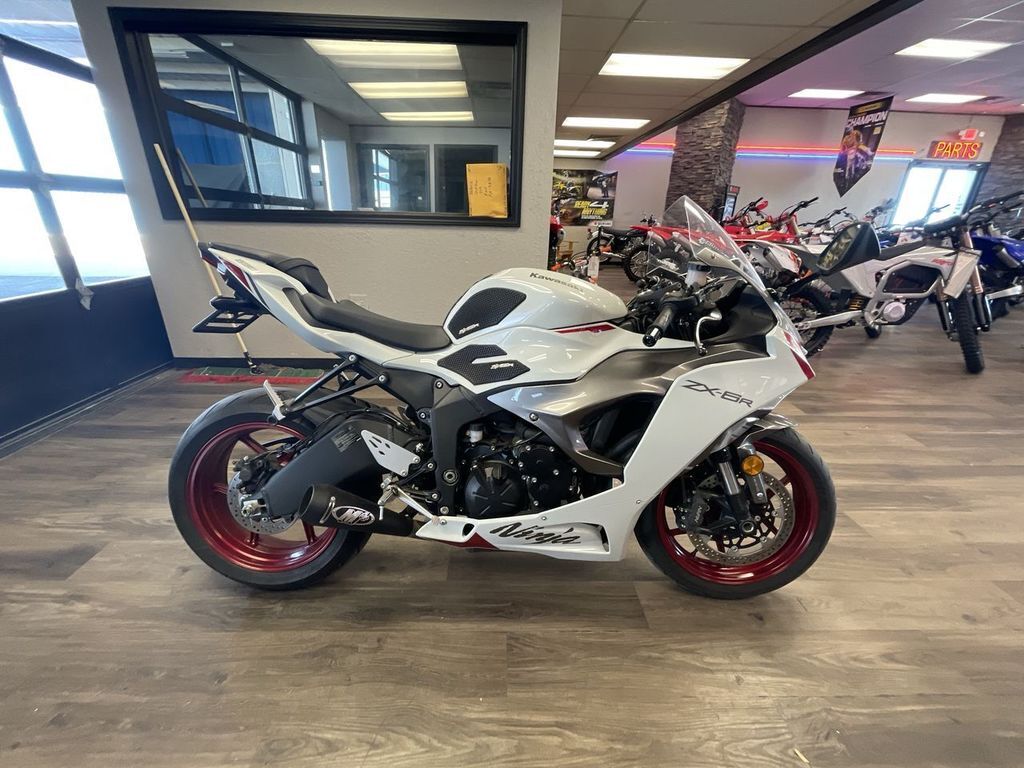 White Kawasaki Ninja ZX-6R Motorcycles For Sale - Cycle Trader