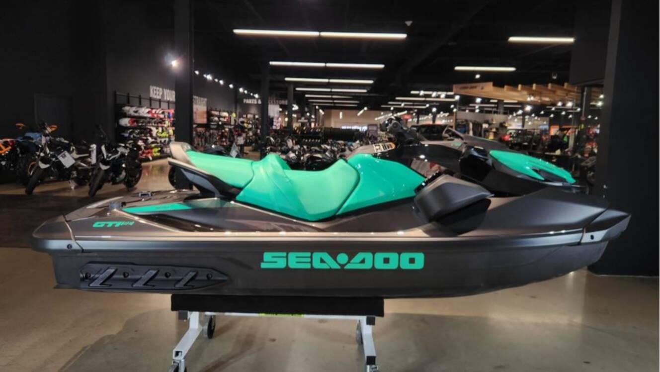 A photo of this 2026 Sea-Doo GTI SE 170 Tech, Audio, iDF, iBR