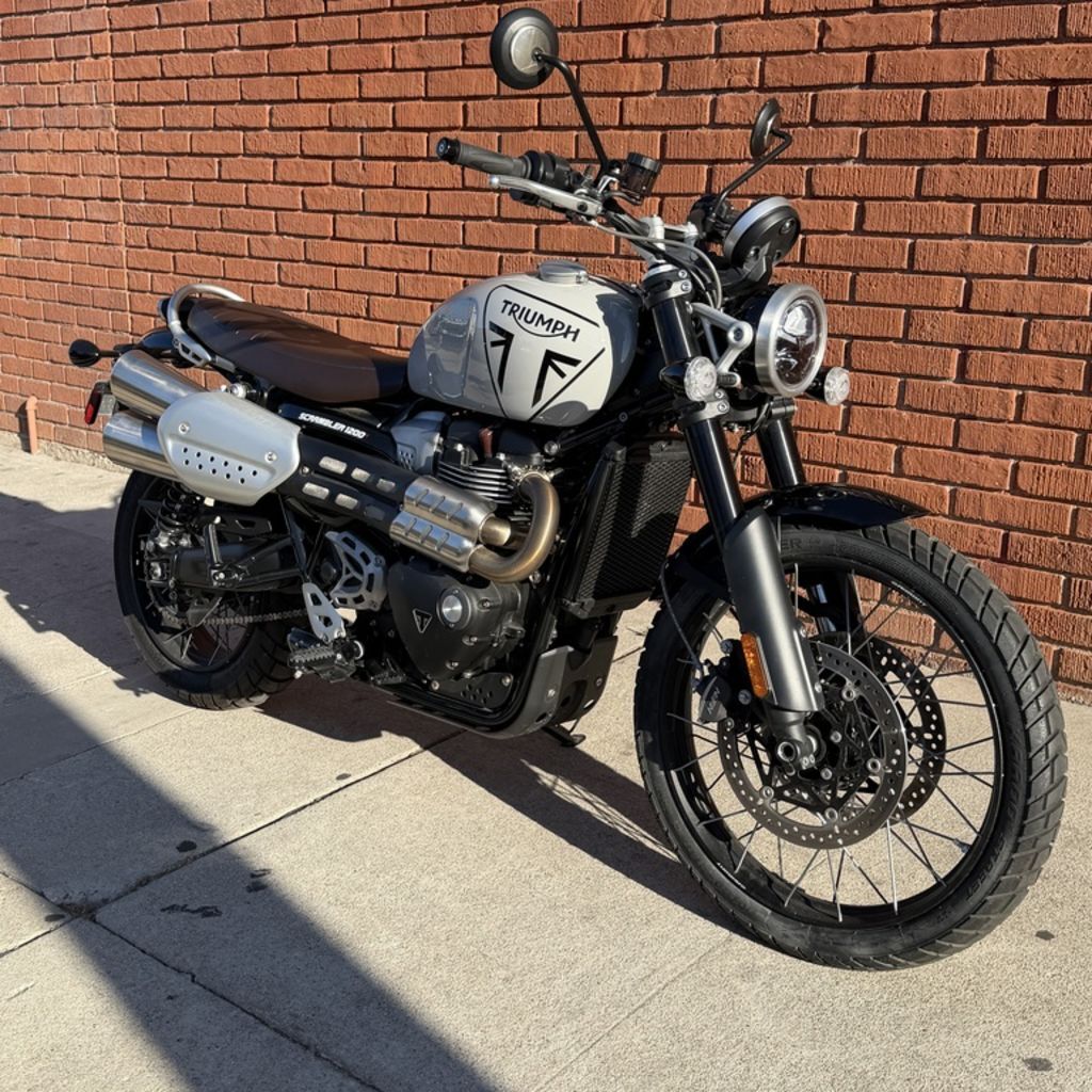 2024 Triumph Scrambler 1200 X Ash Grey X in Van Nuys, CA