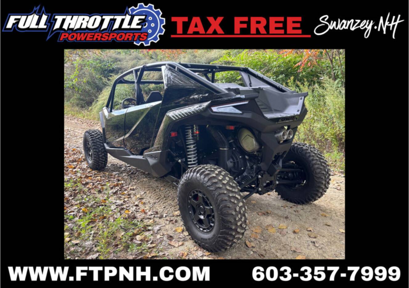 A photo of this 2026 CFMOTO ZFORCE Z10-4