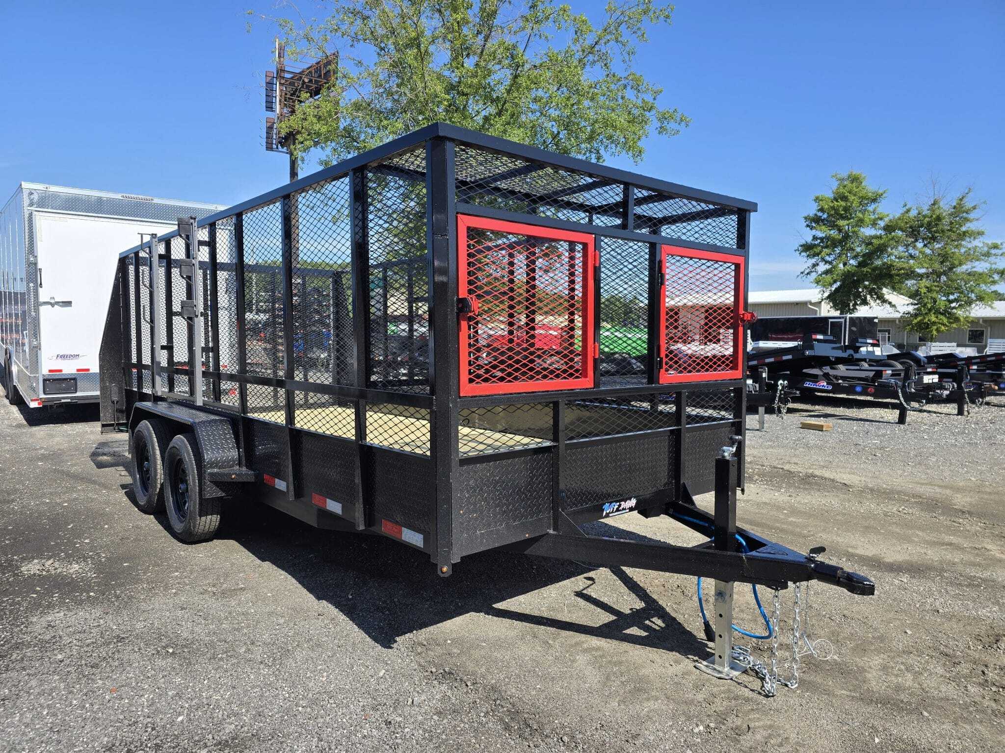 2025 Tuff Dawg Trailers 7x16 high side landscaping trailer ultimate in Byron, GA