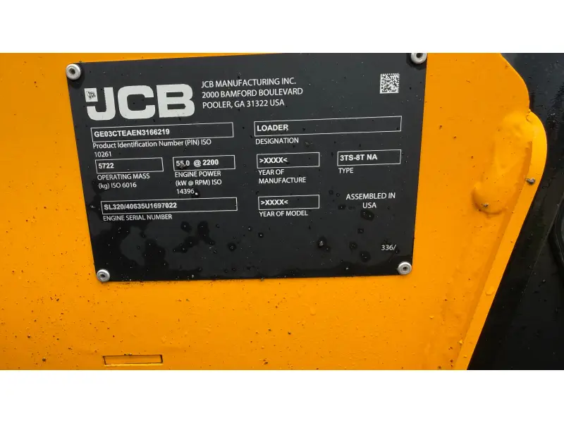 2022 JCB 3TS-8T