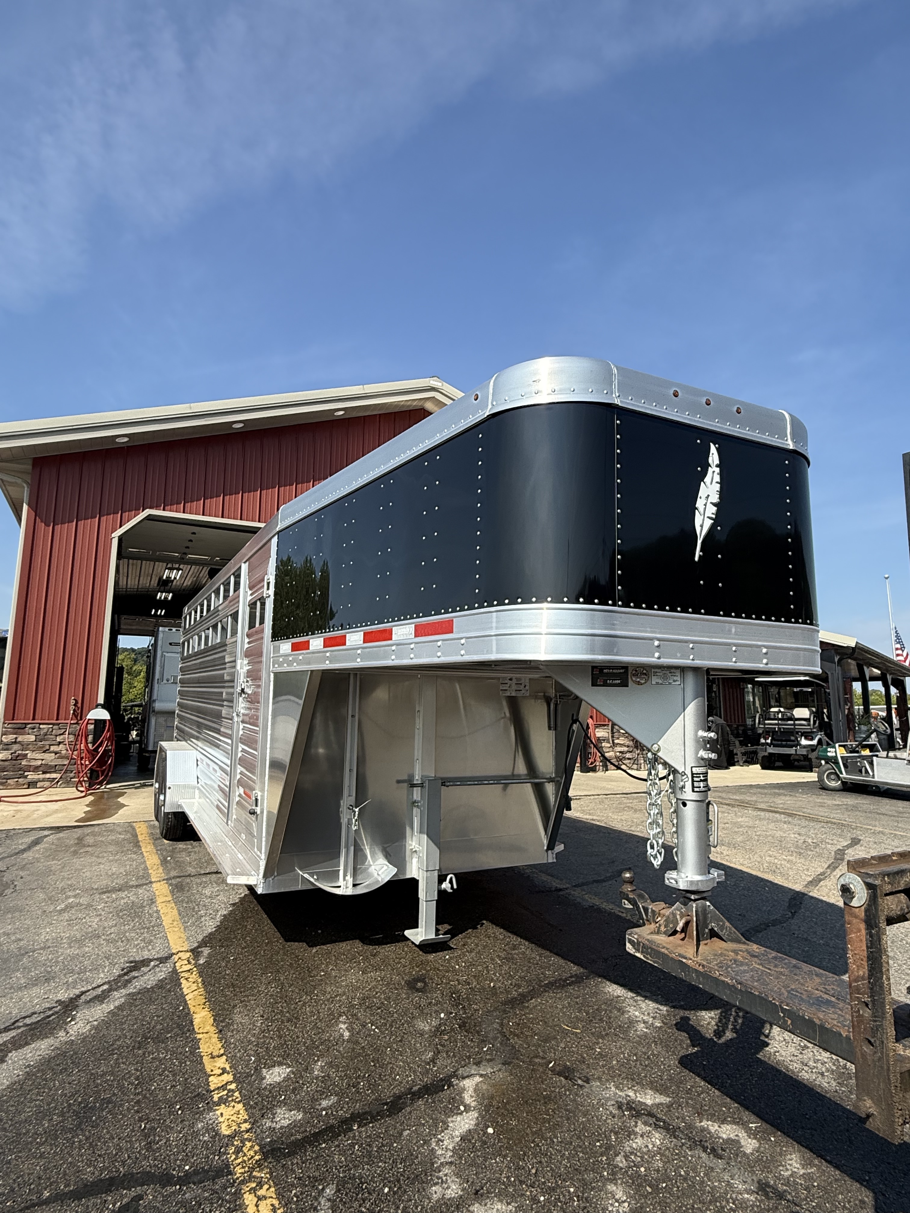 2027 Featherlite Trailers 20' Extra Tall Livestock Trailer in Athens, OH