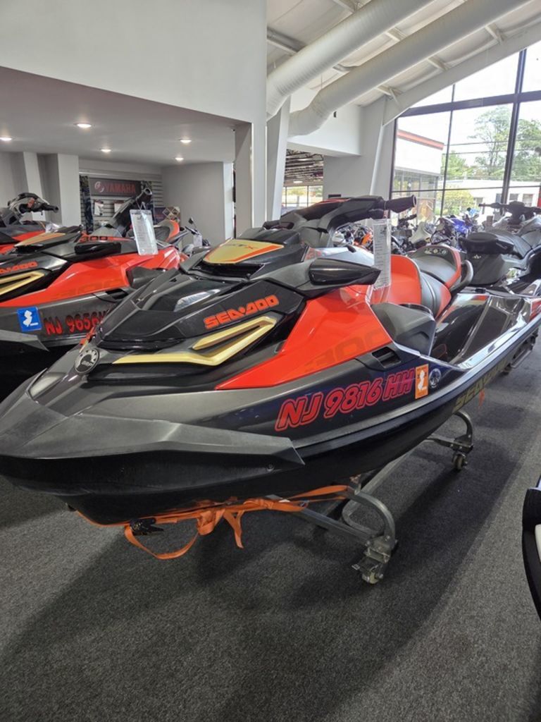 2020 Sea-Doo RXT®-X® 300 IBR & Sound System Eclipse Black and Lava in middletown NJ