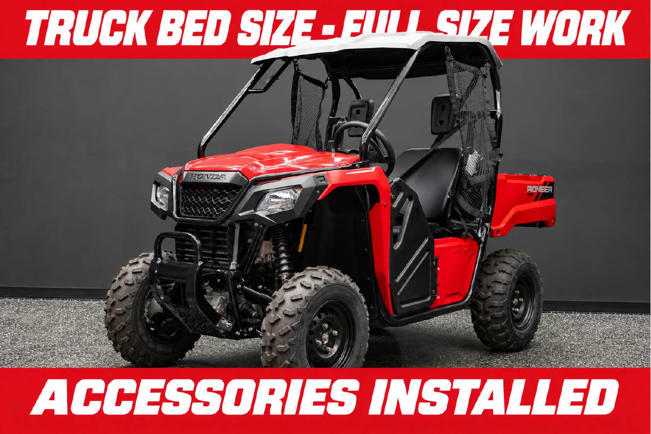 A photo of this 2026 Honda Pioneer 520 Base