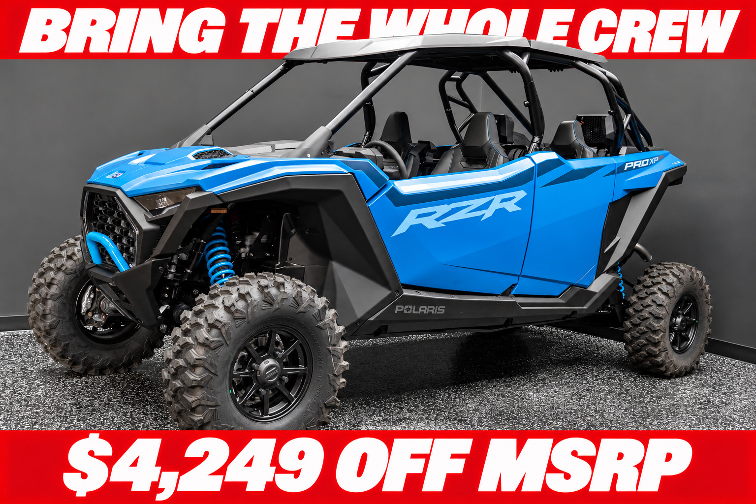 2026 Polaris RZR PRO XP 4 ULTIMATE EARTH BLUE Ultimate in slidell LA