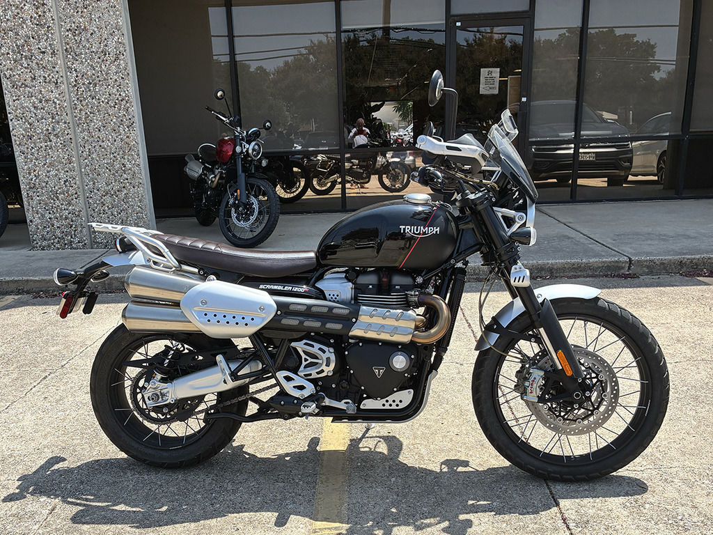 2019 Triumph Scrambler 1200 XC Jet Black in Plano, TX