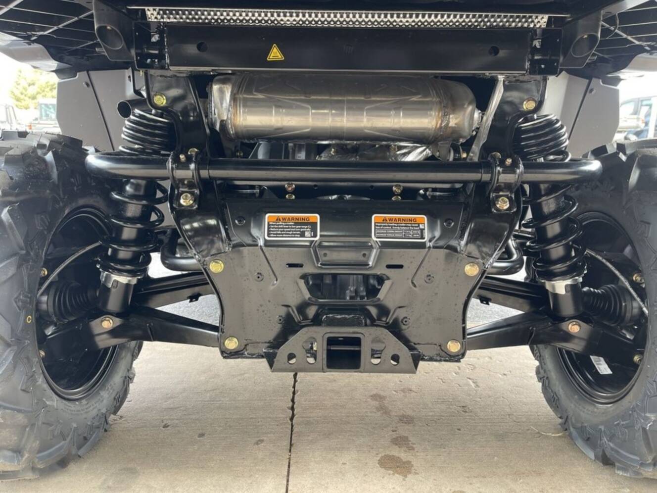 A photo of this 2026 Can-Am Defender DPS HD7 Compass Green