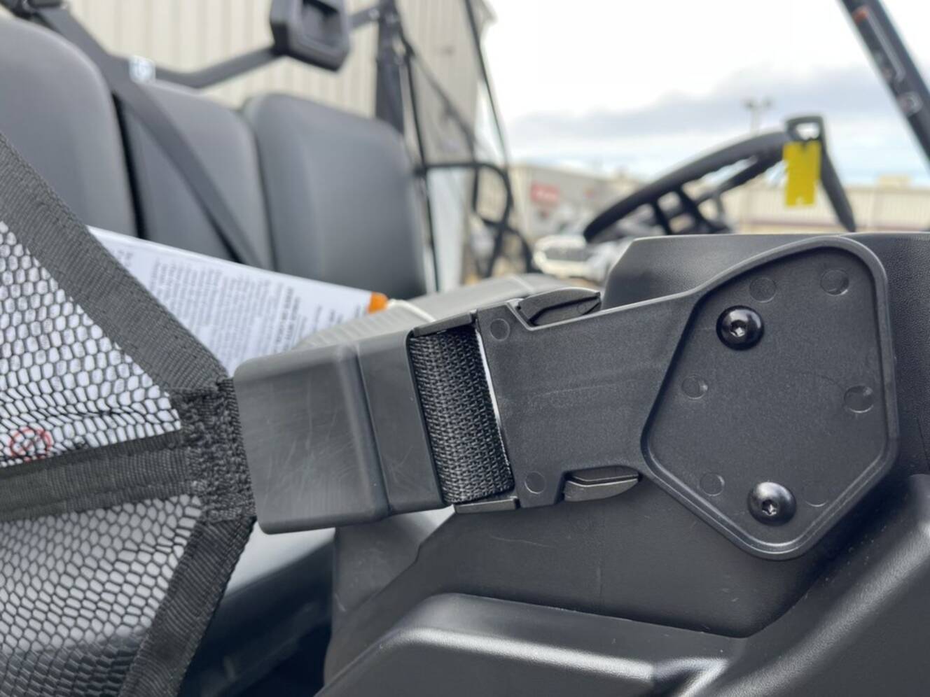 A photo of this 2026 Can-Am Defender DPS HD7 Compass Green