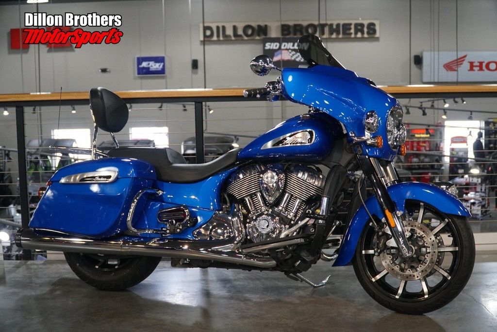 2021 Indian Motorcycle® Chieftain® Limited Radar Blue LIMITED in Omaha, NE
