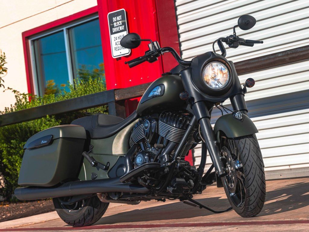 2021 Indian Motorcycle® Springfield ® Dark Horse® Sagebrush Smoke DARK HORSE in New Braunfels, TX