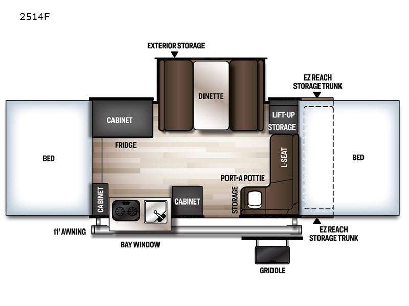 2021 Forest River Rv Rockwood Freedom Series 2514F in hatfield PA