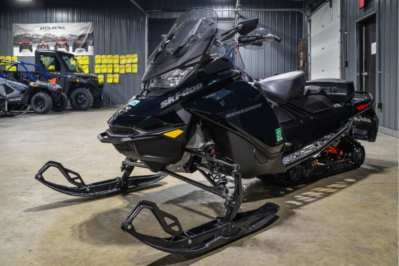 A photo of this 2022 Ski-Doo Renegade Adrenaline 850 E-TEC ES RipSaw 1.25
