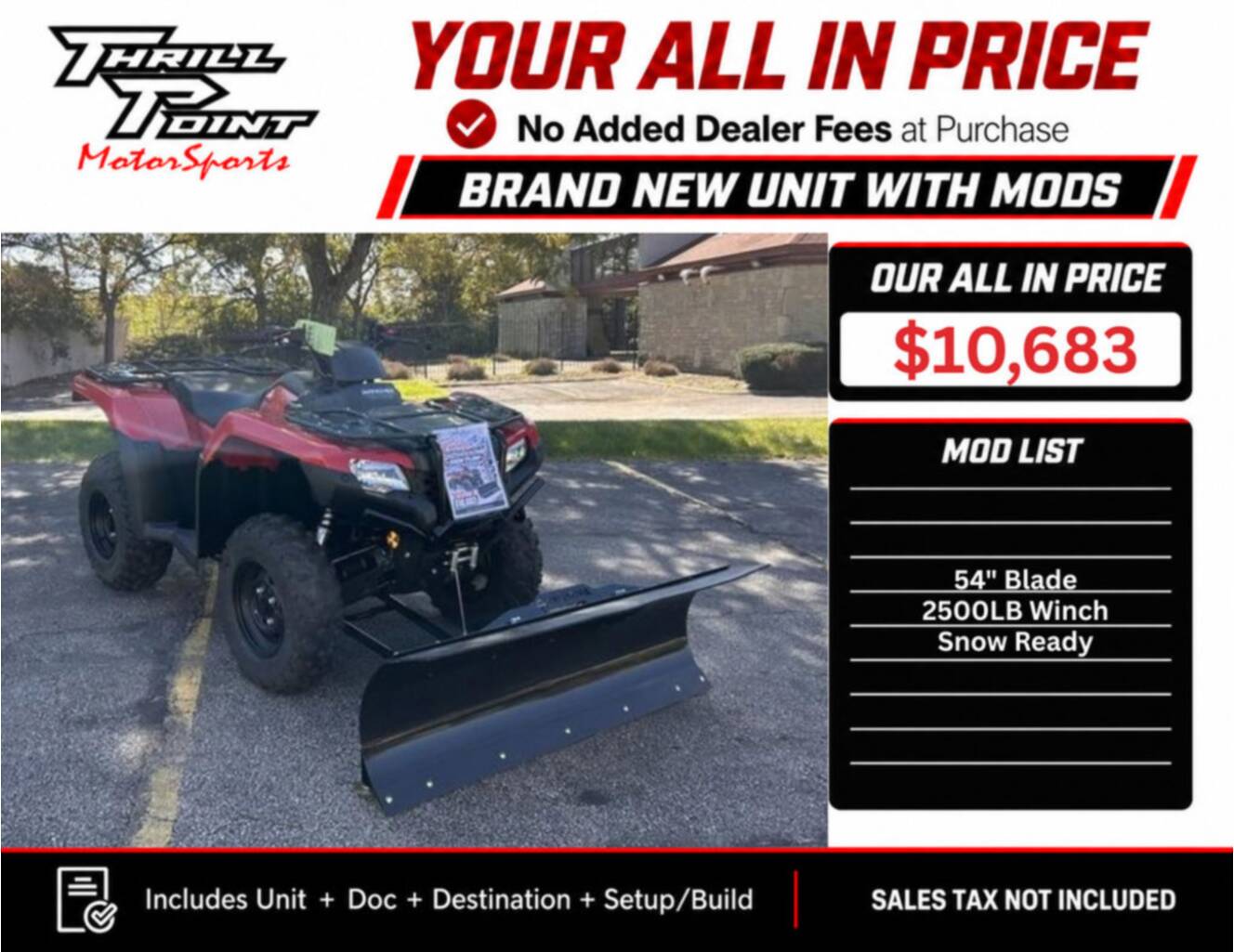 A photo of this 2026 Honda® FourTrax Rancher 4x4 Automatic DCT IRS EPS