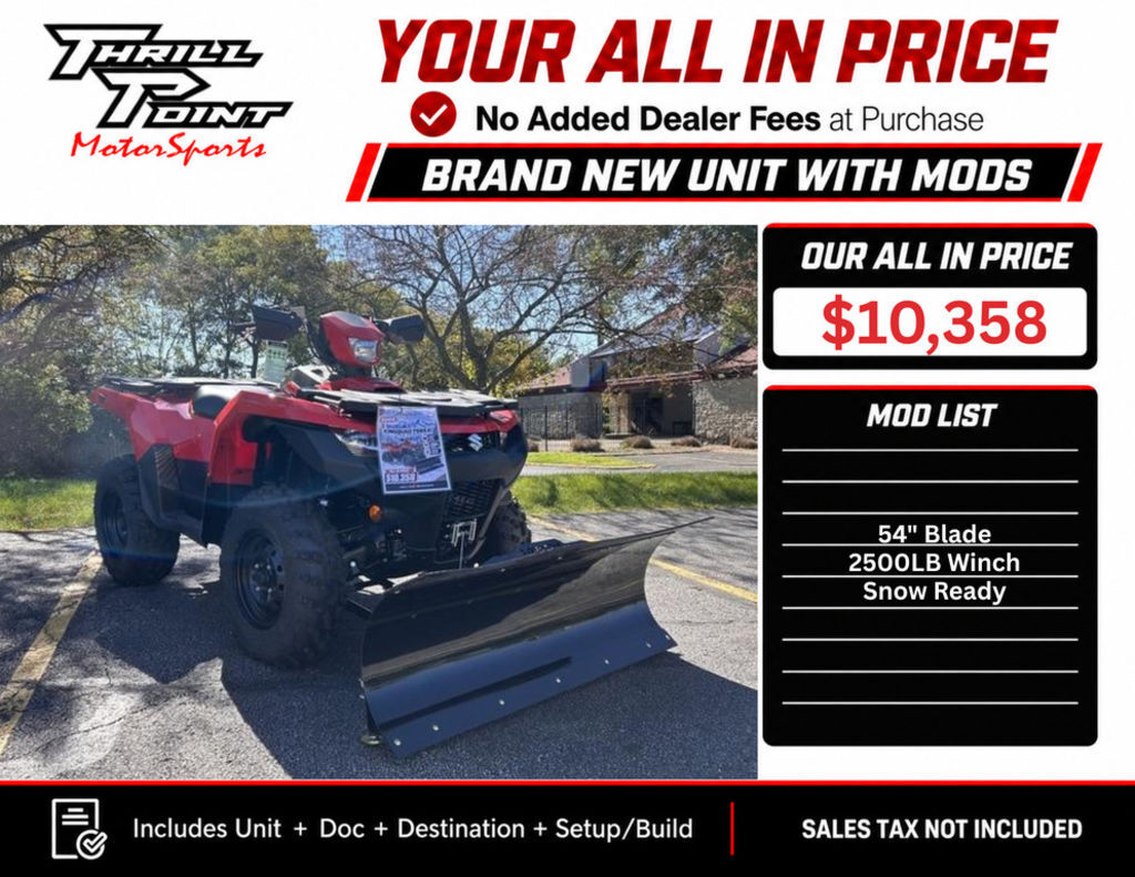 2025 Suzuki KingQuad 750AXi Power Steering in medina OH