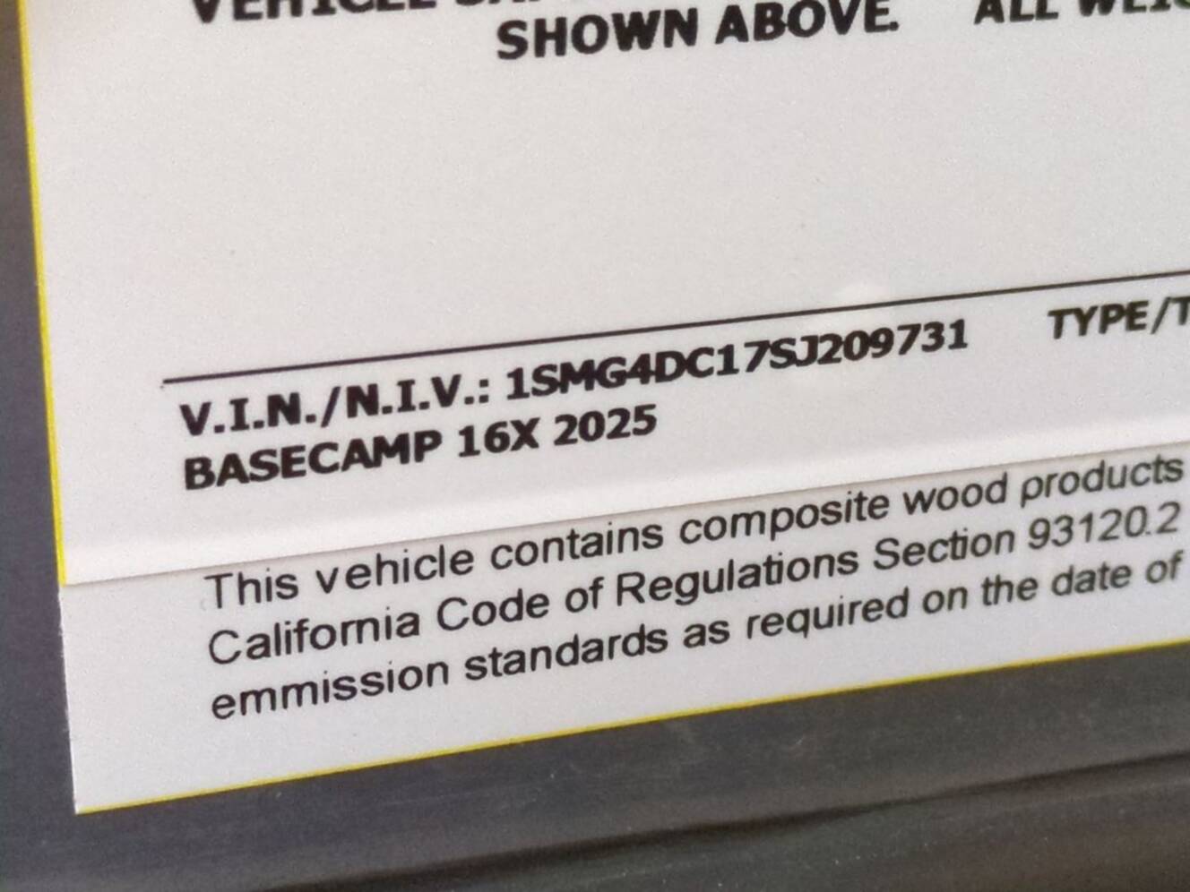 A photo of this 2025 Airstream Basecamp 16X 16X
