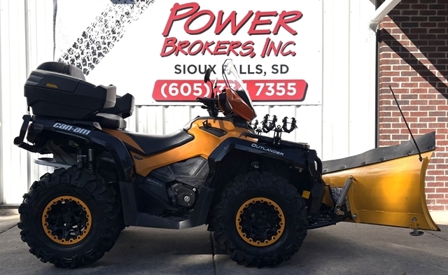 2015 Can-Am OUTLANDER 800R XTP W/ PLOW in sioux falls SD