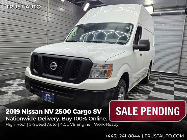 2019 Nissan NV 2500 Cargo in Sykesville, MD